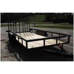 CA133 Cailber 7x18 Utility Trailer HD W/ Brake Axle