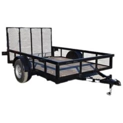 CA107 Caliber 6x10 Utility Trailer HD W/ Dove Tail