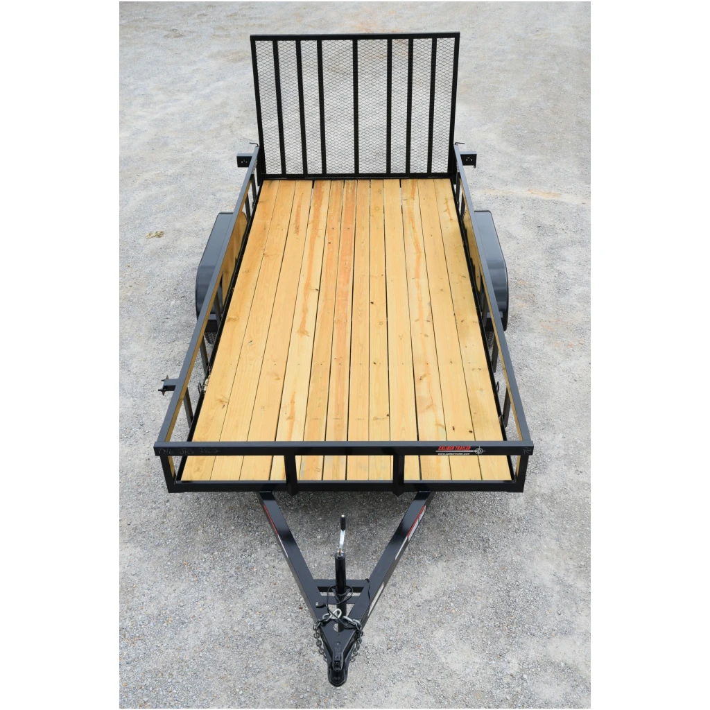 CA137 Caliber 7x16 Utility Trailer HD W/ Tall Gate