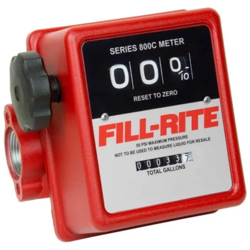 Fill-Rite Mechanical Flow Meter 1" NPT #807C1