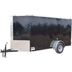 CY212 Cynergy 7x12 Enclosed Trailer SA Black