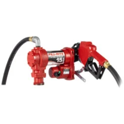 Fill-Rite 12V 15 GPM Fuel Transfer Pump W/ Auto Nozzle #FR1210HA