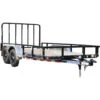 LT139 Load Trail 83X16 Utility Trailer HD W/Gate