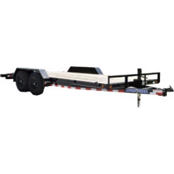 LT603 Load Trail 7X18 Car Hauler 10K W/ Slide Ramps