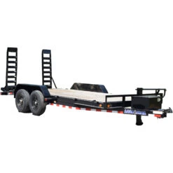 LT604 Load Trail 7X18 Car Hauler 14K W/ Fold Ramps