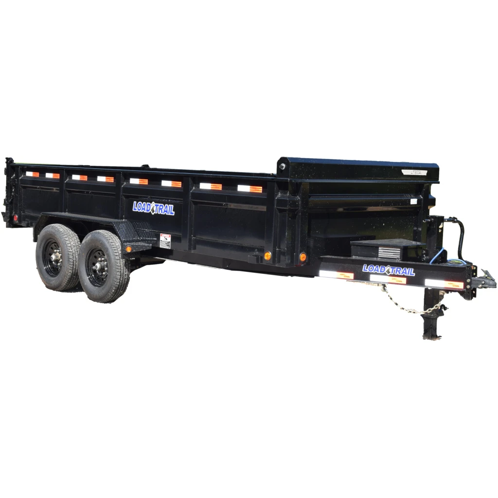 LT802 Load Trail 83X16 Dump Trailer 14K