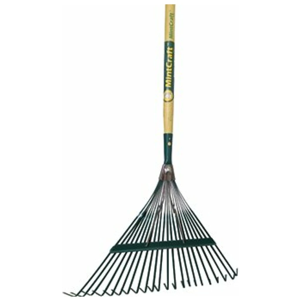 Mintcraft Lawn/Leaf Rake 22-Tine 7198617