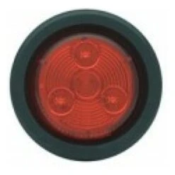 Uriah 2 Inch Round Red LED Clearance & Marker Light #UL174101