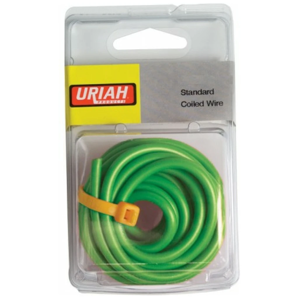 Uriah 20ft Green Packaged Wire 14 AWG #UA501430