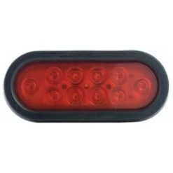 Uriah Red LED Stop Turn Tail Back-Up Light With Rubber Grommet #UL420101