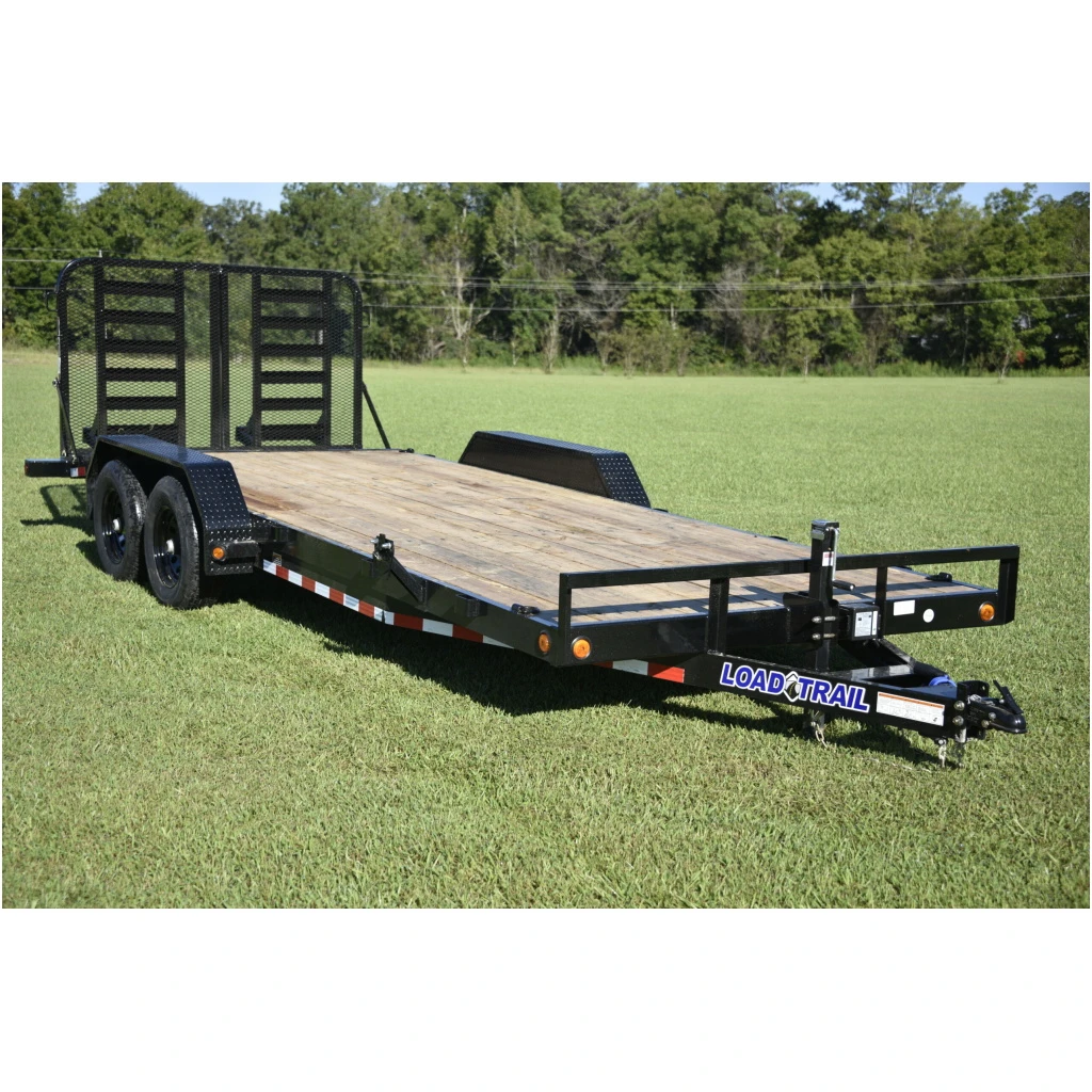 LT612 Load Trail 7X20 Car Hauler 10K W/ Split Ramps