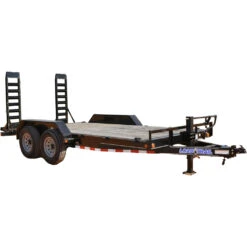 LT608 Load Trail 7X16 Car Hauler 14K W/ Fold Ramps