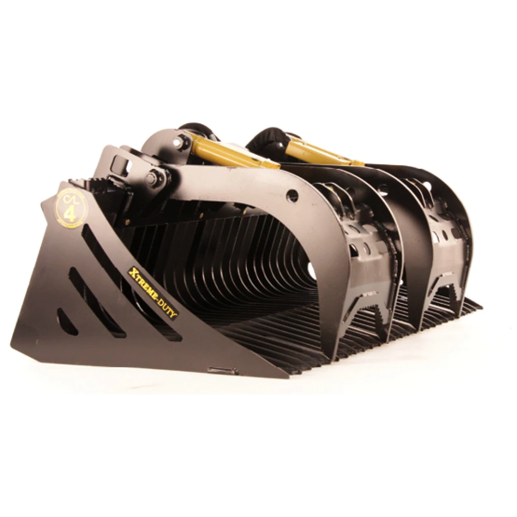 Construction Attachments 73" Xtreme Duty Skeleton Grapple Bucket